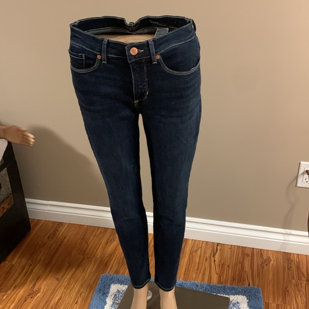 Banana Republic Premium Denim Mid-Rise Skinny Jeans Women's Size 26